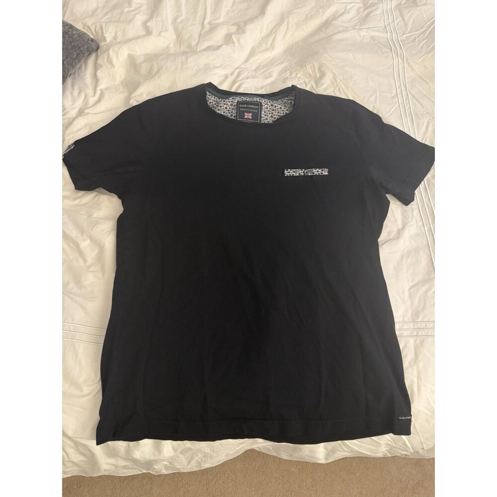 men guide london t shirt Black Large